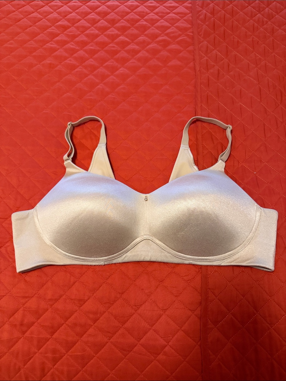 Cacique Cream Smooth T-Shirt Bra